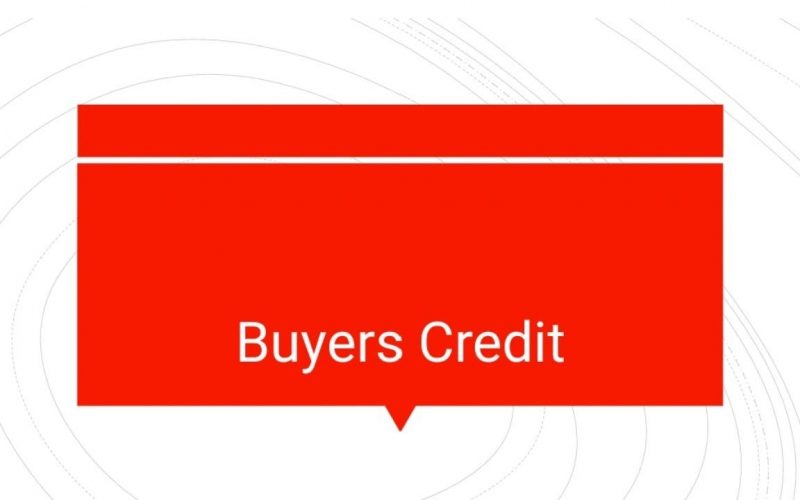Buyers Credit in Trade